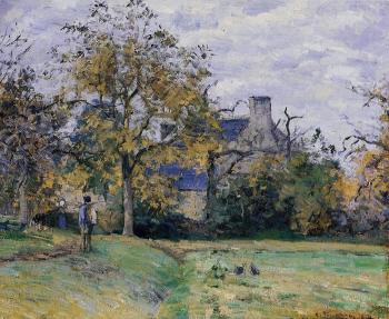 Camille Pissarro : Piette's Home on Montfoucault